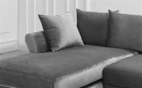 The sectional sofa is very practical in the design since it can fit in well with a variety of settings, and you can invest your time with the sofa and pillow to either watch tv or take a nap. Velvet Sectional Sofa w/ Removable Back Pillows, Left ...