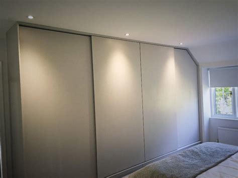 Ensure that the wall and the window are selected. Florence range wardrobe with sloping ceilings | Slanted ...