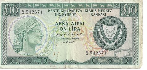 It's advisable if you are arriving on holiday to bring a few. Cyprus Currency