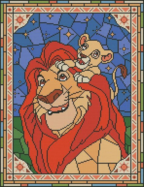 Pindiy»forum › cross stitch communication / download (only reply) › cross stitch patterns scanned › anchor dppv100 disney view: Disney cross stitch pattern SG022 The Lion king 2 | Etsy ...