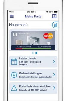 Use verimi to log in to deutsche bank onlinebanking. Sicherheits App „Meine Karte" für MasterCard | cardscout