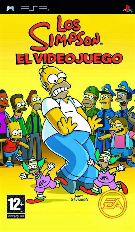 Nesse post reuni os melhores jogos para ppsspp android. Los Simpson: El Video Juego pspmulti5espanolisomediafireppsspp - Mundo Roms Gratis Psp