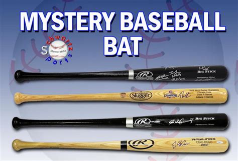 New bats | selecting softball bats & baseball bats. Schwartz Sports Baseball Superstar Signed Full Size ...