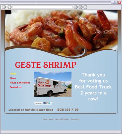 And now thanks to this app, you can know, too! Geste Shrimp Truck Maui--near the airport | Best food ...