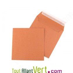 Enveloppes, enveloppes & emballage : Enveloppes recyclées 15x15 cm Kraft, argile lot de 50 ...