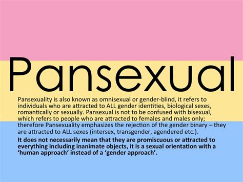 Relating to, having, or open to sexual activity of many kinds. 63 best Pansexual - Know and Support images on Pinterest ...