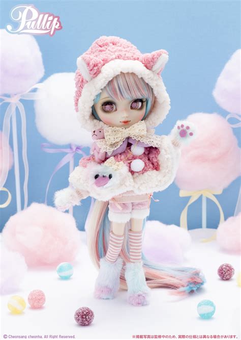 Ooak textile doll tilda doll kit mini textile doll. Pullip Fluffy CC (Cotton Candy) doll - new release for ...