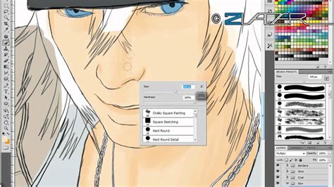 I hope it will look like a real one !!! How to Draw - Snow VIlliers (FFXIII) German Part 1/2 ...