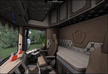 Scania ngs p cab v1.1. INTERIOR FOR SCANIA NG S S.VERBEEK (OP WINDOWS) 1.39 ...