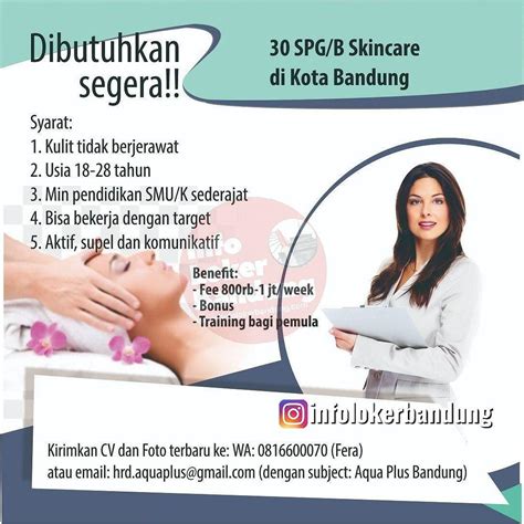 Lowongan kerja depnaker mei 2019. Lowongan Kerja Aqua Plus Bandung Mei 2019 - Info Loker ...