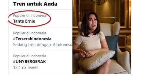 Check spelling or type a new query. Tante Ernie, Tante Pemersatu Bangsa Trending Topik di ...