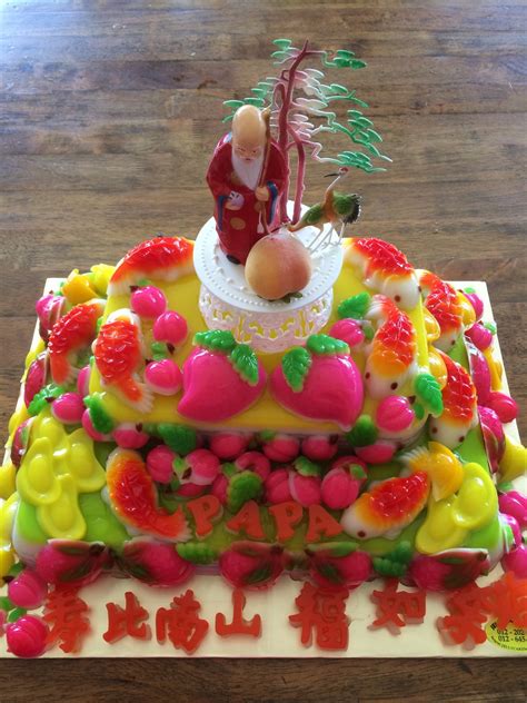 This cake can be made for any parties as well. Jelly cake Home made: Fok Lok Sao jelly cakes