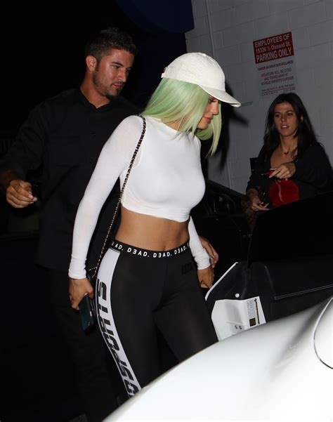 She wore see through leggings. kylie-jenner-cameltoe-see-through-to-panties-in-los ...