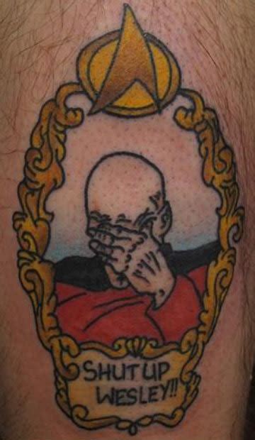 It's sure to be federation approved. Star Trek Tat 4 - The 20 Most Embarrassing "Star Trek" Fan ...