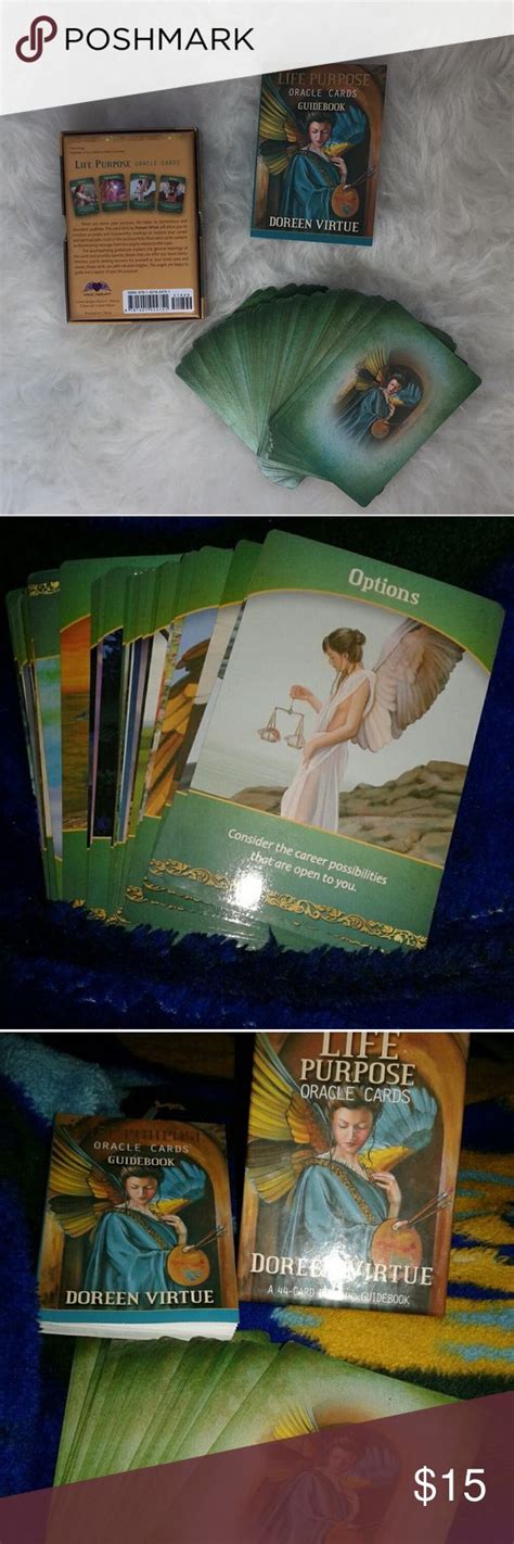 There are many card decks with different themes. Life Purpose Oracle Cards by Doreen Virtue NWOT | Oracle cards, Doreen virtue, Life purpose