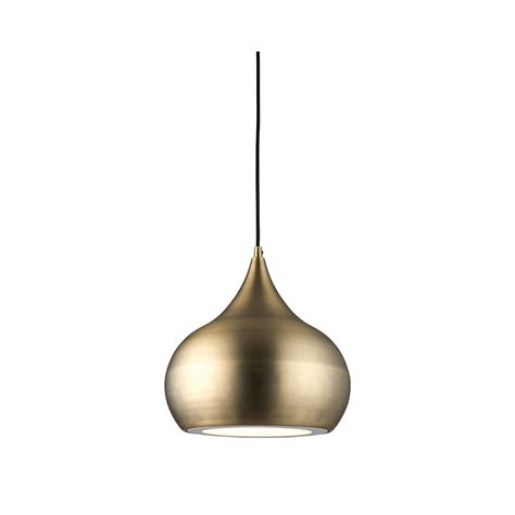 With a spread out shape, this brass flush ceiling lamp casts its light evenly. Endon Brosnan Contemporary Antique Brass Ceiling Pendant ...