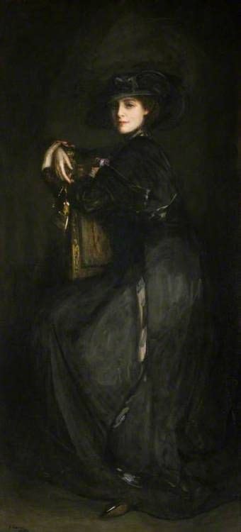 We would like to show you a description here but the site won't allow us. The Lady in Black (Mrs Trevor) c.1908 John Lavery (1856 ...