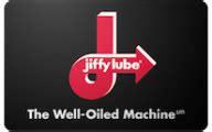 It's the perfect last minute online gift for a birthday, graduation, wedding, holiday, and more. Buy Jiffy Lube Gift Cards at Discount - 16.8% Off