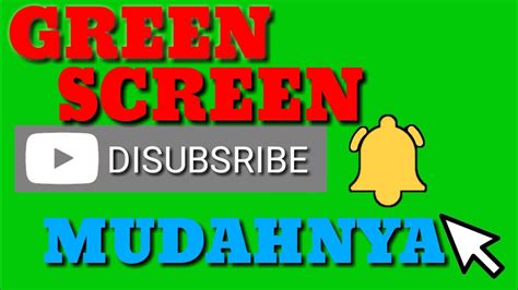 Cara menambah tombol subscribe di video youtube. CARA MEMBUAT GREEN SCREEN TOMBOL SUBSCRIBE LEWAT HP ...