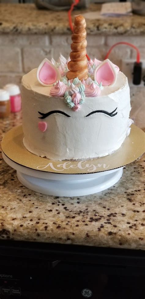 Before we launch into the alternatives, let's first take a look at the one of the most popular recipes out there. Unicorn cake for my niece's first birthday! First time making it, not too shabby! | Unicorn ...