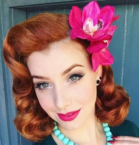 Top knots are an uncomplicated style that can be easily created with the help of some bobby pins. 40 Pin Up Hairstyles for the Vintage-Loving Girl