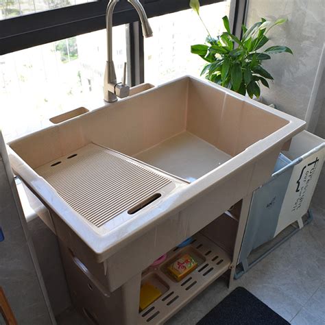 Table of contents how to do laundry in a sink how to remove stains: USD 63.22 Plastic laundry basin with panel balcony ...