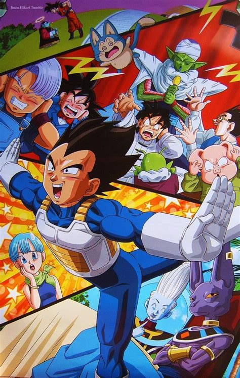 Dragon ball is a japanese media franchise created by akira toriyama in 1984. Vegeta, family, and friends at Bulma's birthday party. Man ...