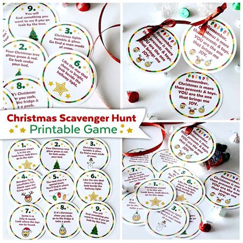 We regularly put new games online on our website, around a fun and educational world. Christmas Scavenger Hunt {New in Shop!} - Ministering ...