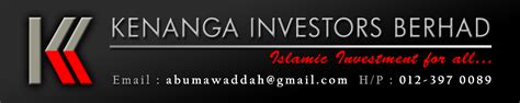 Kenanga syariah growth fund adalah dana di bawah kategori islamik ekuiti malaysia. Kenanga Investors Berhad : The Highest Return, Low Risk ...