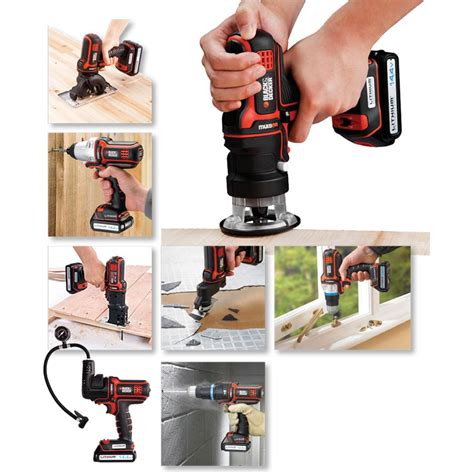 Anmäl dig för att få de senaste nyheterna om produkter och erbjudanden. Black & Decker 14.4V Multi Evo143 Multi Drill, Furniture ...