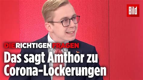 Auf den straßen sieht man wieder mehr menschen. Philipp Amthor zu Corona: „Es muss weitere Lockerungen geben!" - YouTube