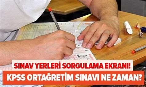 Kamu personel seçme sınavı'nın lise mezunları için düzenlenen oturumu; KPSS ortaöğretim sınav yerleri sorgulama: ÖSYM 2020 KPSS ...