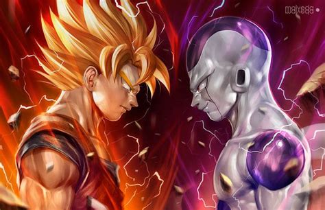 Drawing goku vs frieza from dragon ball super square size: Son Goku Vs Frieza by alex-malveda | Dragon Ball ...