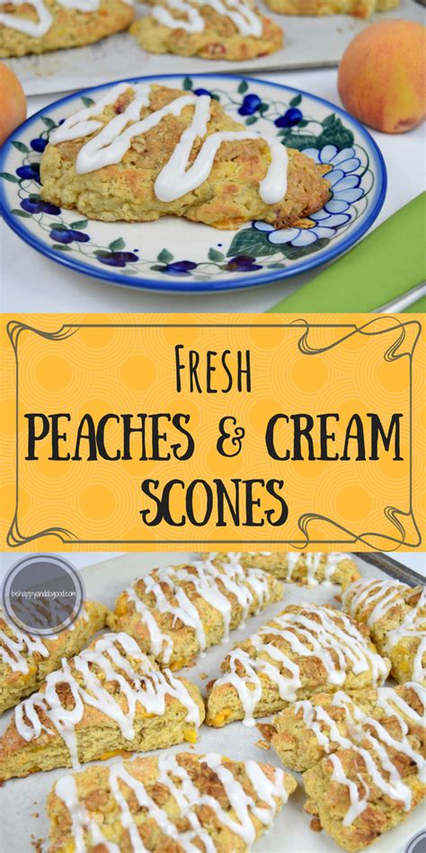 It is sometimes served at ice cream stands and float shops. Fresh Peaches and Cream Scones | Recipe | Scones ...