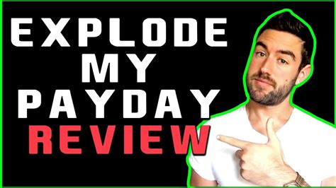 I see the big lie everywhere. Explode My Payday Review - TRUTH You Must Know! - YouTube
