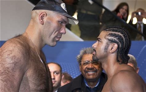 On paper you look at it as a. Watch David Haye vs. Nikolai Valuev, a modern day David ...