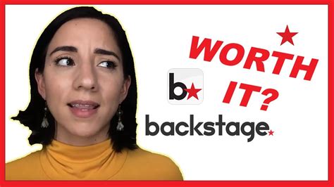 Backstage curates thousands of casting calls from tv shows, movies, independent films, music videos, talent agencies, voiceover, modeling jobs, and the backstage app is free to download, and all users can view and search available casting notices. Backstage Casting Review - YouTube