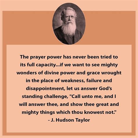 And both were totally convinced in the sovereignty of god. Pin by George Müller Quotes on Hudson Taylor | Christian ...