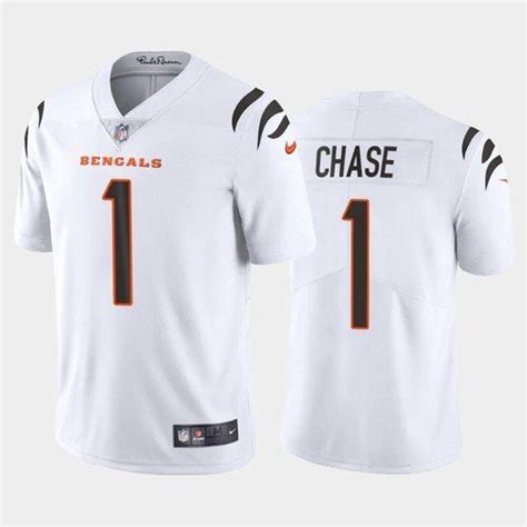 Joe burrow showed off his acl surgery scar during the bengals' jersey reveal sesh this week. Cincinnati Bengals #1 Ja'Marr Chase White 2021 Limited ...