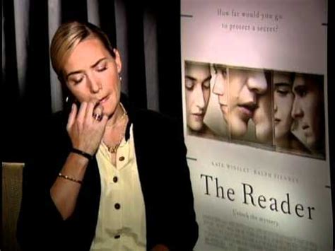 Michael berg ismindeki bir genç hasta olmuştur. The Reader - Exclusive: Kate Winslet Interview - YouTube