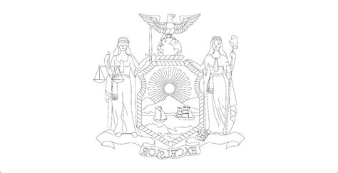 Download your free coloring picture of the flag of new york here. New York State Flag Coloring Page at GetColorings.com ...