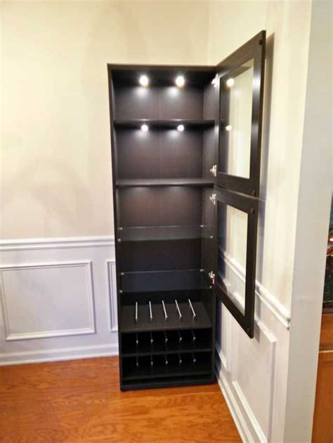 Use ikea's awesome shelving units to divide larger rooms up into. IKEA Liquor Cabinet Build (With images) | Ikea bar cabinet ...
