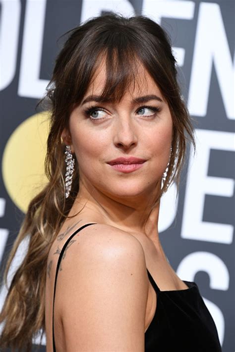 The daughter of actors don johnson and melanie griffith. Dakota Johnson Bangs Long Hair : Haircuts With Wispy Bangs How To Cut And Style Wispy Bangs ...
