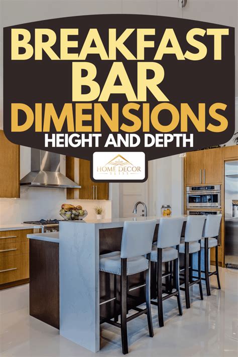 Check spelling or type a new query. Breakfast Bar Dimensions : Height and Depth - Home Decor Bliss