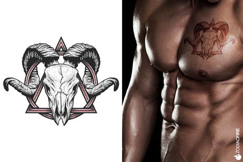 The symbol of the ram is the one that is used when it comes to identifying the aries. 11 Jaw-Dropping Aries Tattoo Design Ideas... - Zodiac Fire