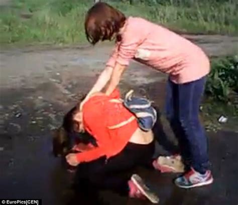 Pimp studio is home to the amateur teen. Russian school bullies force girl to drink puddle water ...