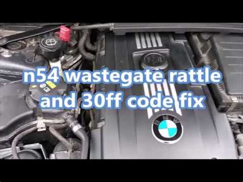 The oem pcv vent hose acts as a check valve during low load operation, restriction the amount of filtered air (from the air filter on the rear induction turbo inlet) through the pcv valve into the intake valves. n54 wastegate rattle fix and 30ff code fix DIY - YouTube