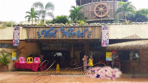Аквапарк, парк аттракционов и парк. ! Yana Halim !: Wet World Shah Alam