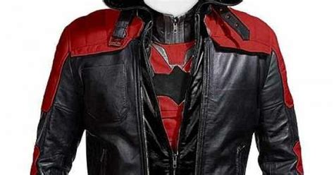 50% off on arkham knight hood costume leather jacket for men with free shipping worldwide, so don't wait & order now. LeatherHex - Batman Arkham Knight Black Red Hood Leather ...
