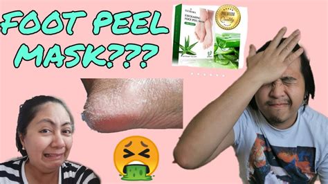 Instructions for diy baby foot mask. WE TRIED THIS CRAZY FOOT PEEL MASK! - YouTube